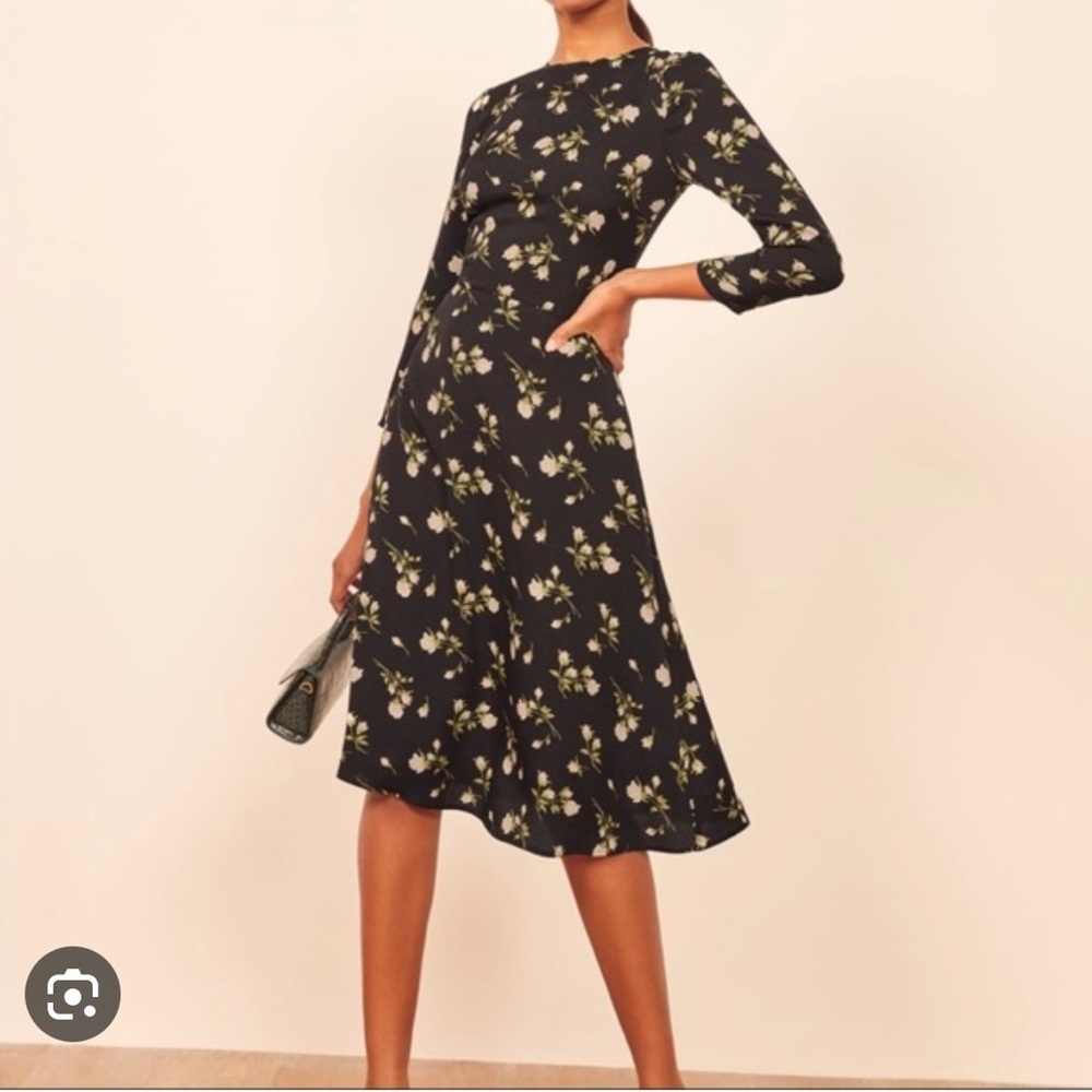 Reformation Moon Dress in Rosalee
